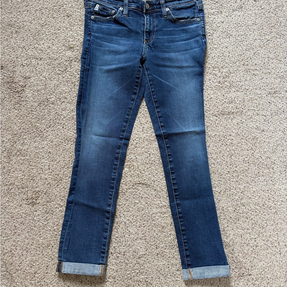 Classic Women's Dark Blue Slim Jeans